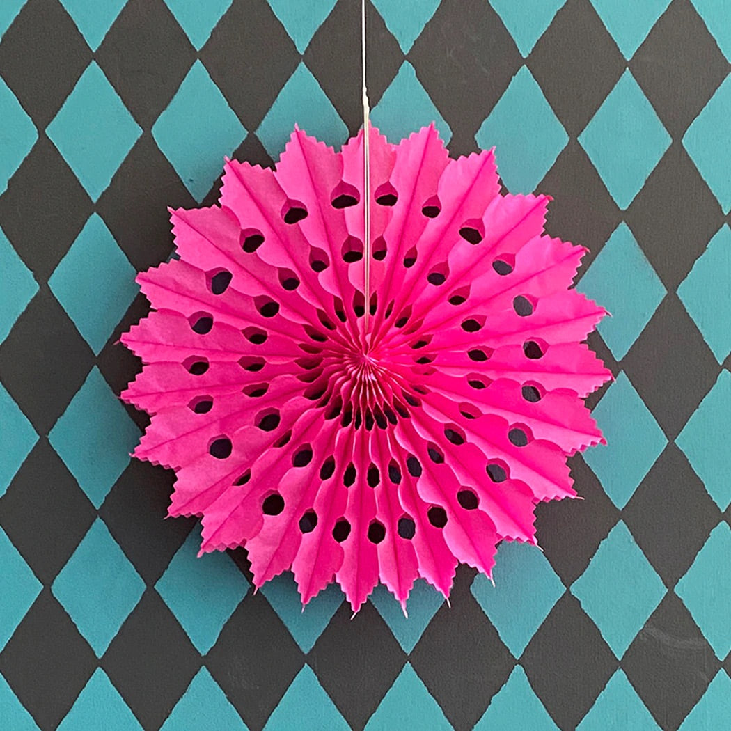 Paper Fan Pink by Petra Boase