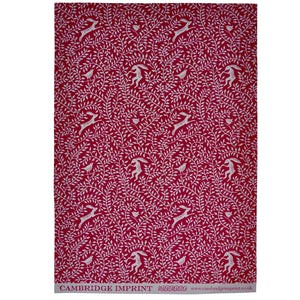 Cambridge Imprint Patterned Paper - Dancing Hare Berry