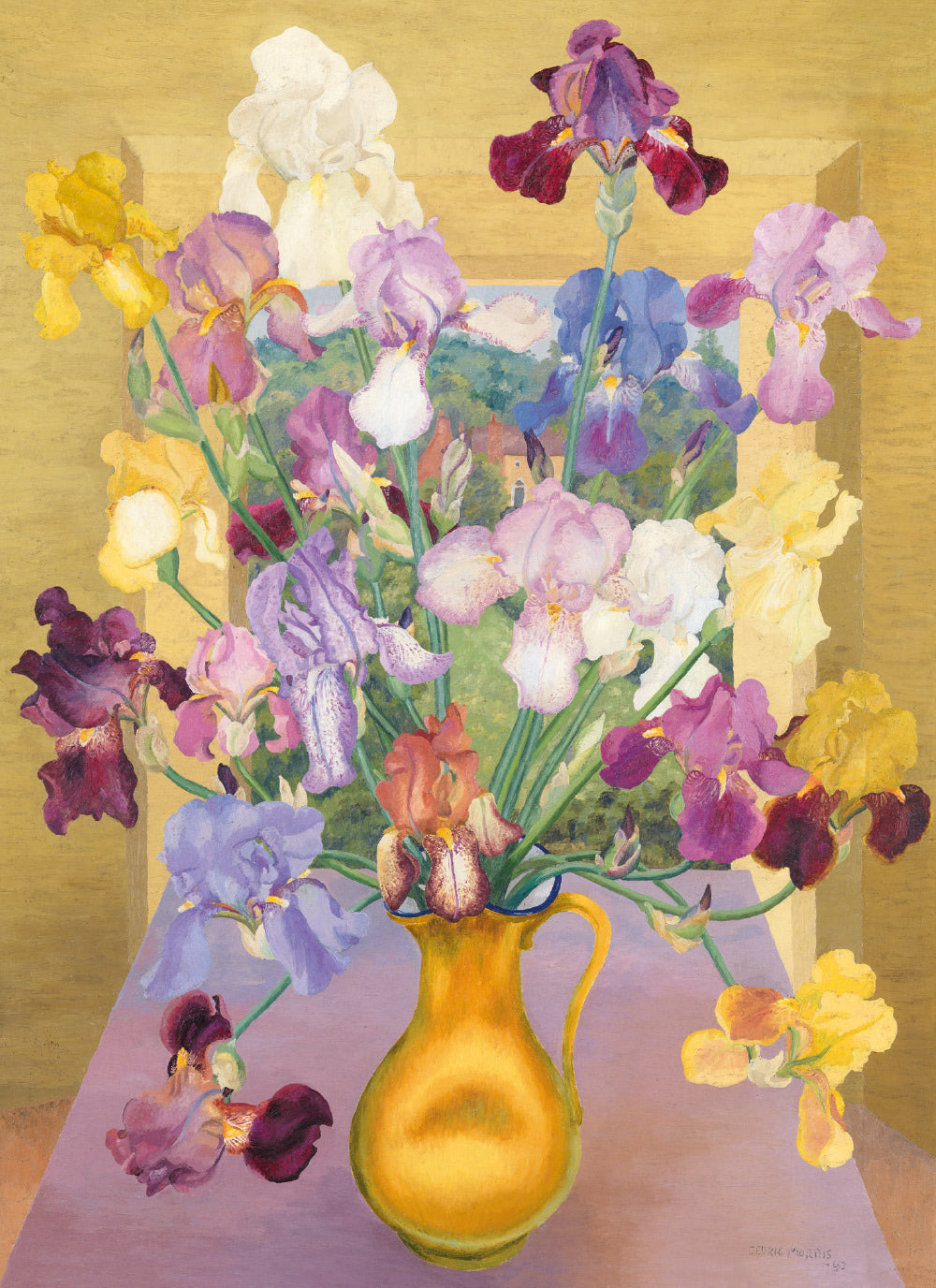 Iris Seedlings - card