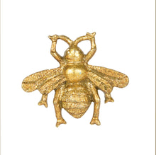 Load image into Gallery viewer, Golden Bee Vintage Drawer Knob
