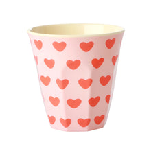 Load image into Gallery viewer, Rice DK - Medium Melamine Cup - Sweet Hearts Print