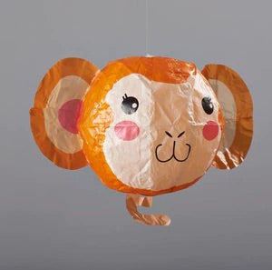 Japanese Paper Balloon Monkey by Petra Boase