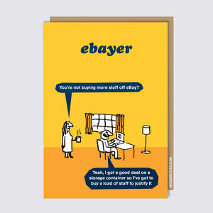 Modern Toss Card, Ebayer