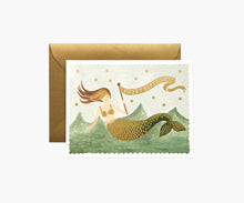 Load image into Gallery viewer, Rifle Paper Co. Vintage Mermaid Birthday Card
