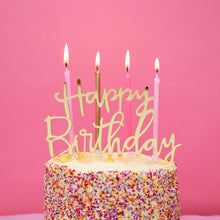 Load image into Gallery viewer, Happy Birthday Cake Topper- Talking Tables
