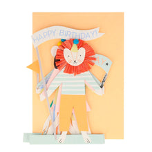 Load image into Gallery viewer, Meri Meri Party Animals Happy Birthday Card
