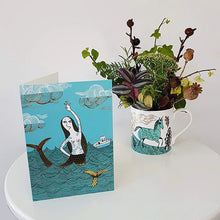 Load image into Gallery viewer, Mermaid Greeting Card by Lush Designs