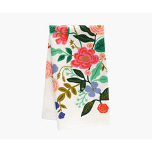Load image into Gallery viewer, Rifle Paper Co. Floral Vines Tea Towel - Gazebogifts
