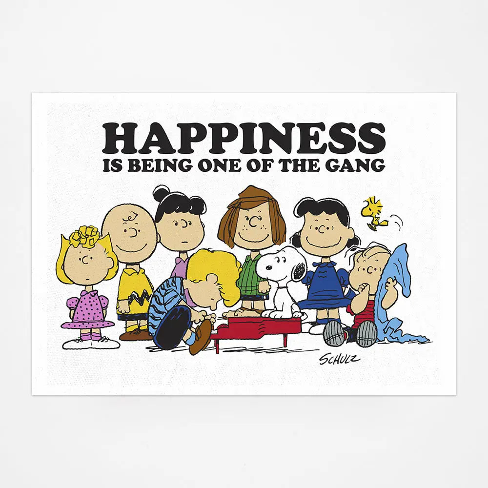 Peanuts Tea Towel - The Gang