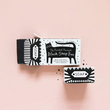 Load image into Gallery viewer, The Printed Peanut Soap - Black Cat Charcoal
