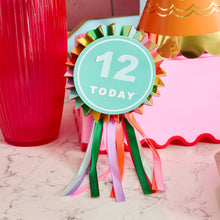 Load image into Gallery viewer, Premium Brights Customisable Birthday Badge
