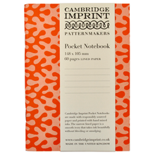 Load image into Gallery viewer, Pocket Notebook - Kelp Tangerine by Cambridge Imprint
