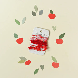 Rockahula Kids Hair Ponies - Red Bows