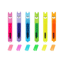 Load image into Gallery viewer, Legami Mini Highlights - Neon Teddy Moods
