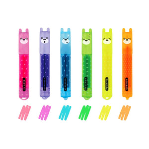 Legami Mini Highlights - Neon Teddy Moods