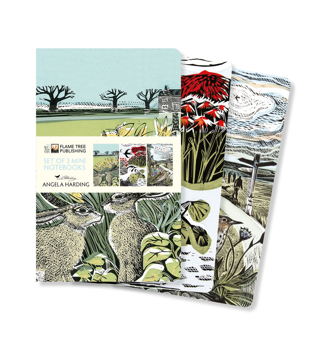 Angela Harding Landscapes Set of 3 Mini Notebooks