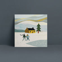 Load image into Gallery viewer, Oldfield Design Co Greetings Card - Christmas Walk
