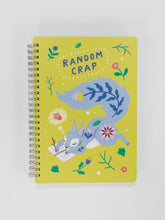 Load image into Gallery viewer, Random Crap Spiral Notebook by Blue Q
