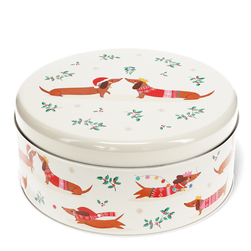 Cake Storage Tin - Sausage Dog