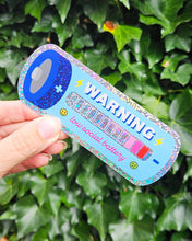 Load image into Gallery viewer, Glitter Sticker - Low Social Battery
