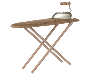 Maileg Mouse Ironing Board With Iron - Powder