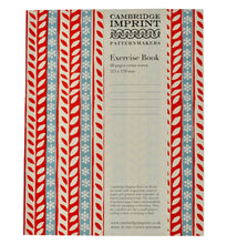 Load image into Gallery viewer, Exercise Book Lined - Merry Red &amp; Blue by Cambridge Imprint
