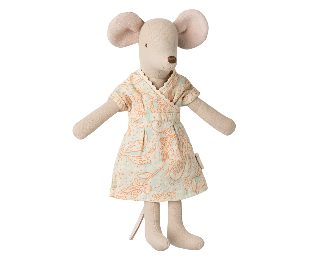 Maileg Mum Mouse - Floral Dress