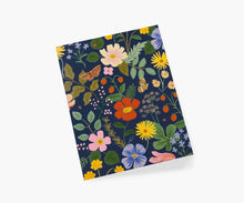 Load image into Gallery viewer, Strawberry Fields (Navy) Greeting Card by Rifle Paper Co.
