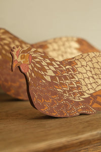 East End Press C6 Greeting Card - Chicken