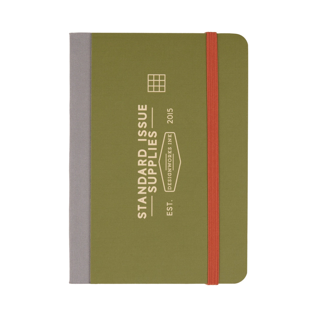 Standard Issue Pocket Journal - Army Green/Chilly