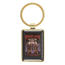 Load image into Gallery viewer, Worship Coffee Keyring by Steven Rhodes
