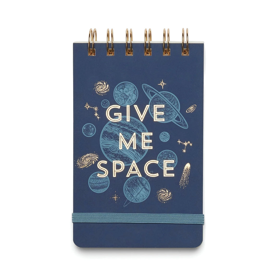 Twin Wire Notepad - Give Me Space