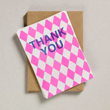 Load image into Gallery viewer, Petra Boase Set Of 12 Notecards &amp; Envelopes - Thank You Diamonds
