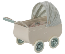 Load image into Gallery viewer, Maileg - Pram With Baby Mouse Set  - Mouse

