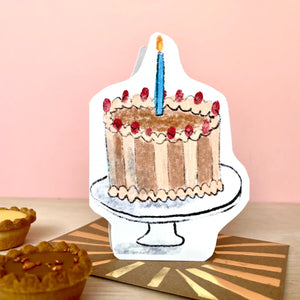 Laura Skilbeck Birthday Card - Dream Cake