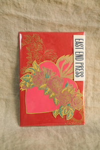 East End Press C6 Greeting Card - Flaming Heart