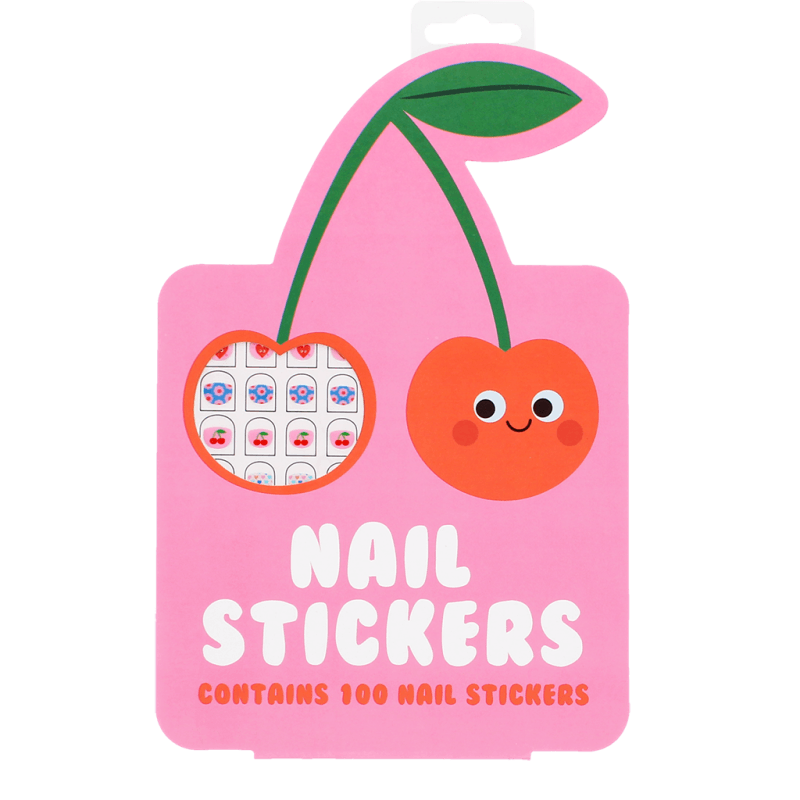 Children’s Nail Stickers Pack Of 100 - Cherry