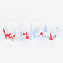 Load image into Gallery viewer, Meri Meri Concertina Christmas Card - Winter Wonderland
