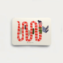 Load image into Gallery viewer, Oldfield Design Co Greetings Card - Bookworm
