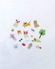 Load image into Gallery viewer, Dogs Jumble Washi Stickers
