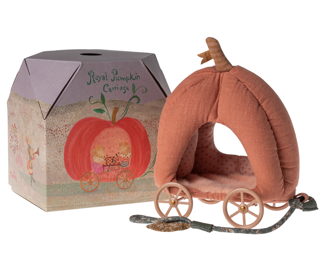 Maileg - Pumkin Carriage - Mouse