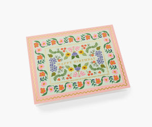 Sicily Garden Happy Birthday Card by Rifle Paper Co.