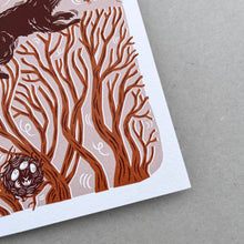 Load image into Gallery viewer, Greetings Card - Squirrel in the Treetops
