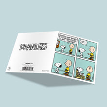 Load image into Gallery viewer, Square Greeting Card - Snoopy - Peanuts - Learn to Obey

