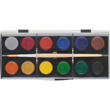 Load image into Gallery viewer, Faber-Castell Watercolour Paint Box of 12 colours

