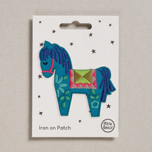 Load image into Gallery viewer, Iron On Patch - Dala Horse by Petra Boase
