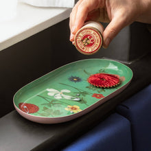 Load image into Gallery viewer, Enamel Printed Tray - Festival of Flowers
