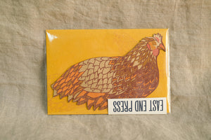 East End Press C6 Greeting Card - Chicken