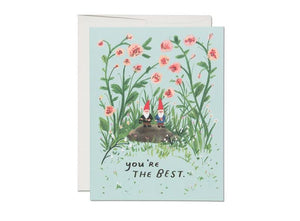 Garden Gnomes - Greeting Card