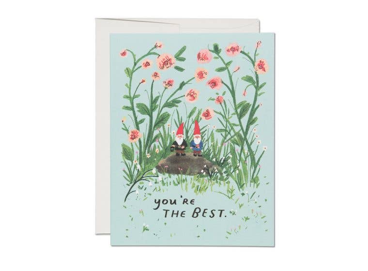 Garden Gnomes - Greeting Card